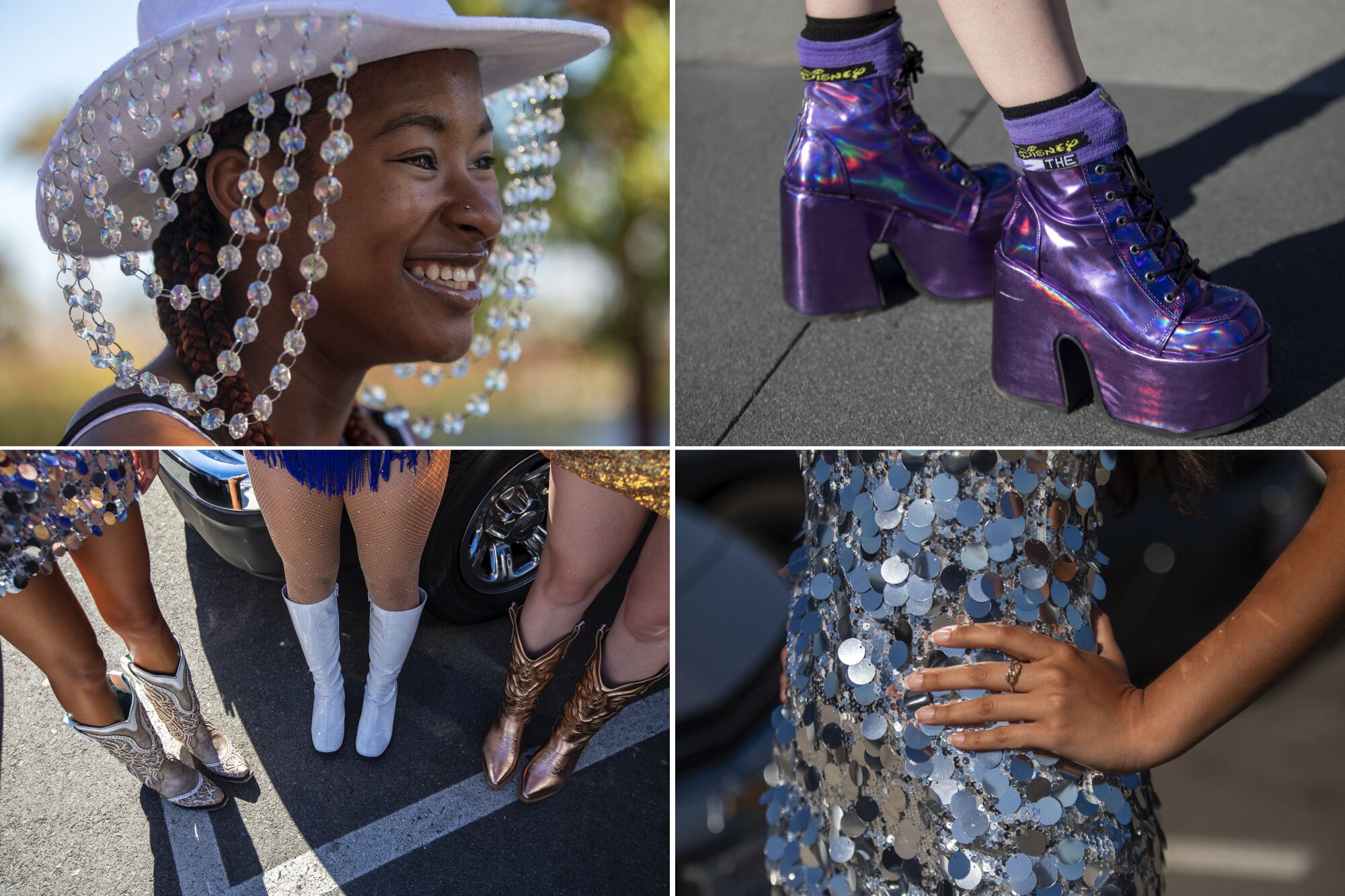Fashion was in the forefront as Taylor Swift fans descended on Sofi Stadium.
