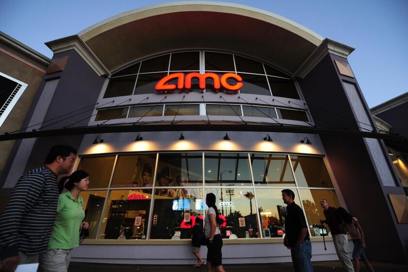 An AMC Entertainment theater in Monterey Park, east of downtown Los Angeles.