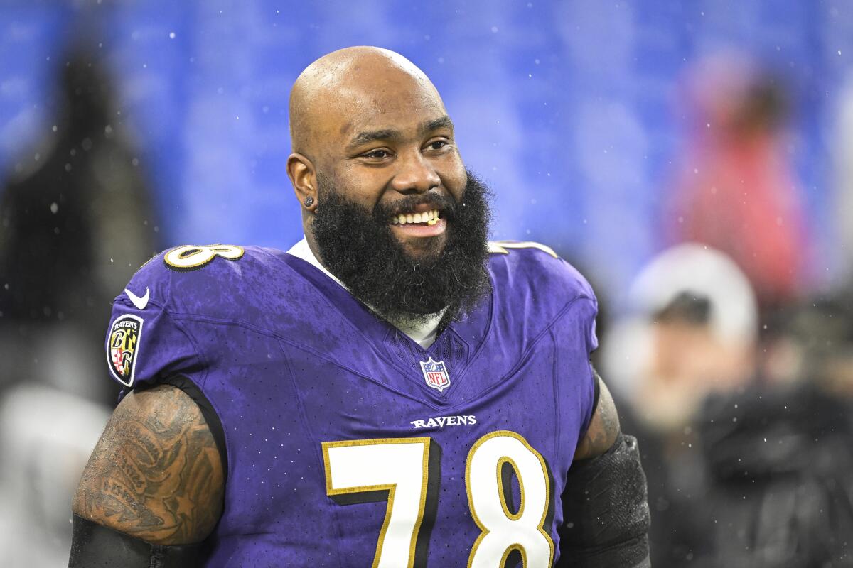 Jets acquiring offensive tackle Morgan Moses from Ravens in deal that  includes picks, AP source says - The San Diego Union-Tribune
