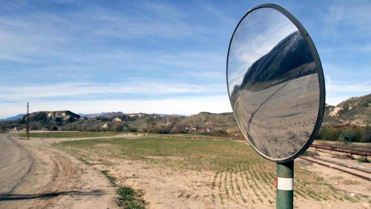 Newhall Ranch, the site of a proposed housing development, in 2011. The Santa Clarita Valley project secured approval for two of five planned villages in July, but environmental groups have filed suit.