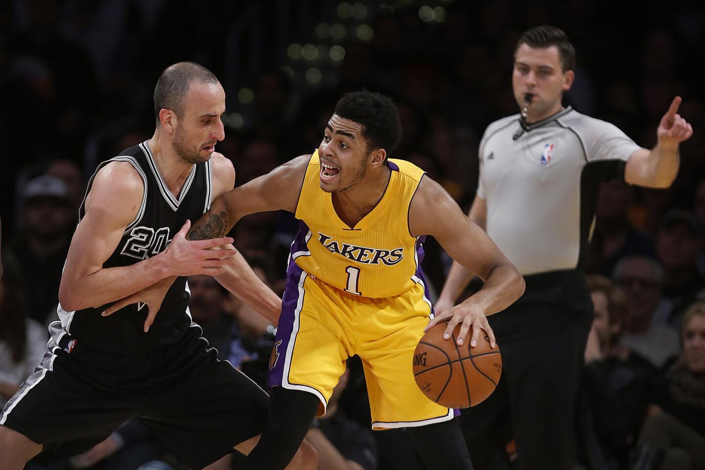 D'Angelo Russell, Manu Ginobili