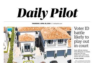 Front page of the Daily Pilot e-newspaper for Thursday, April 18, 2024.