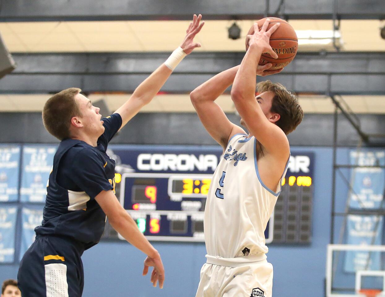 Photo Gallery: Corona del Mar vs. Crean Lutheran in boys’ basketball