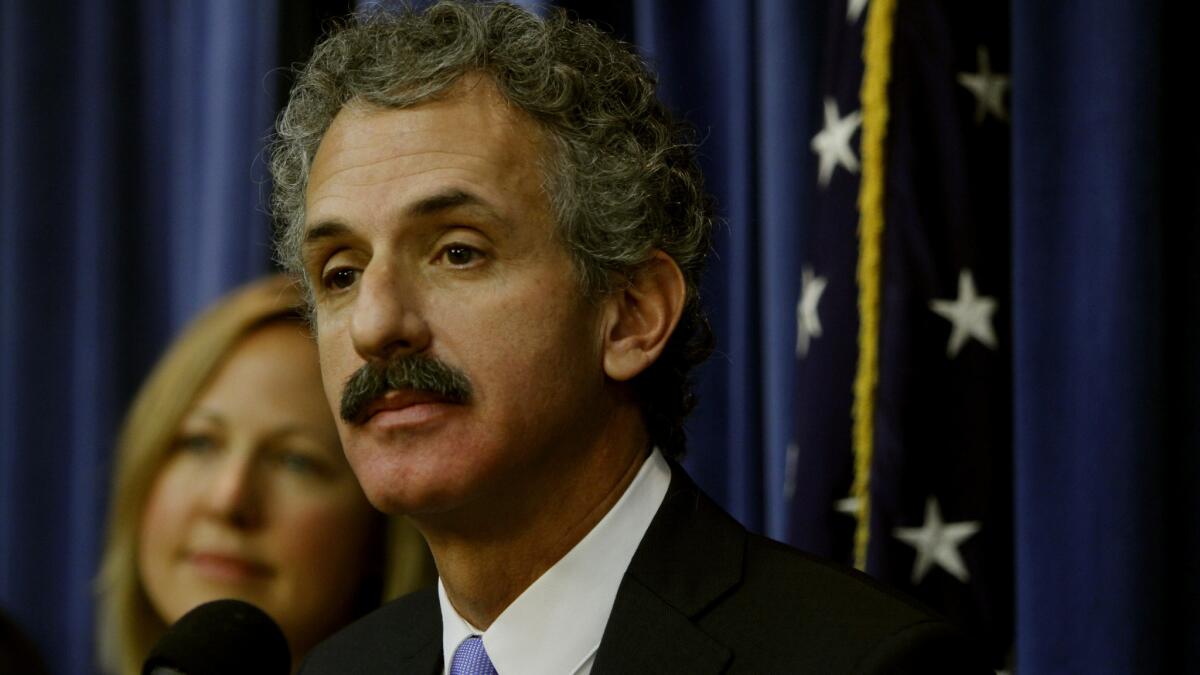 City Atty. Mike Feuer, shown in 2013, says prosecuting after-hours alcohol sales sends the message that Los Angeles won't tolerate such violations.