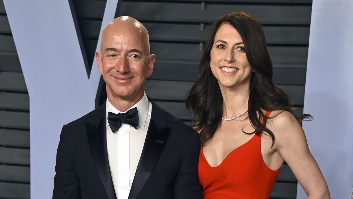 Amazon.com Inc. founder Jeff Bezos and his wife, MacKenzie, are divorcing after 25 years.