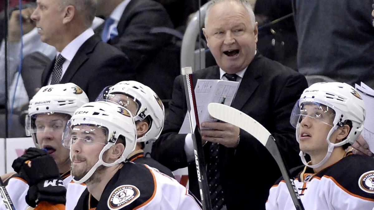 Ducks Coach Randy Carlyle is ready for January, when the team will have more time to prepare for upcoming opponents.