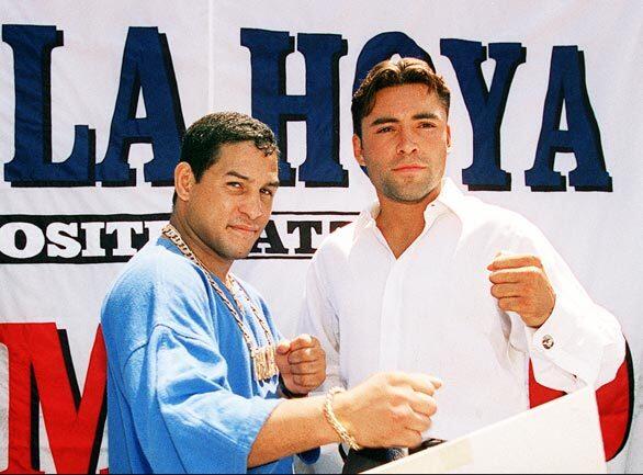 Oscar de la Hoya through the years