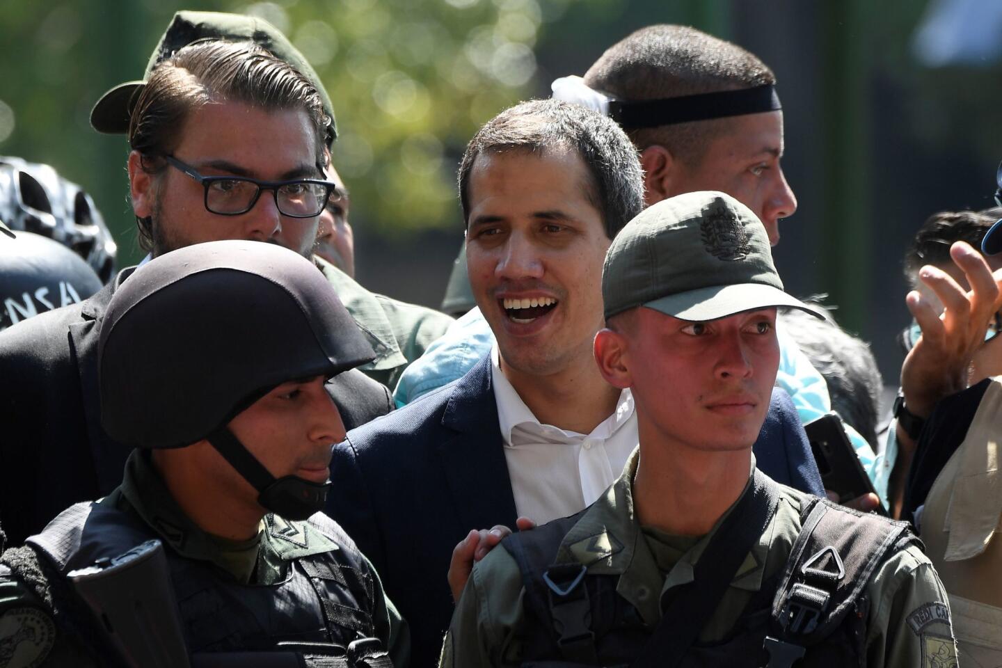 VENEZUELA-CRISIS-CLASHES-GUAIDO