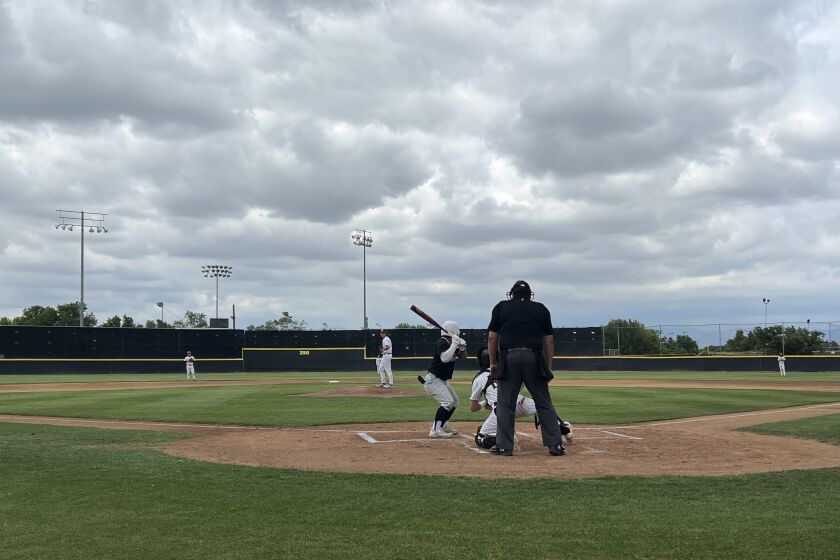 The Southern California regional baseball playoffs began on Tuesday under cloudy skies, 
