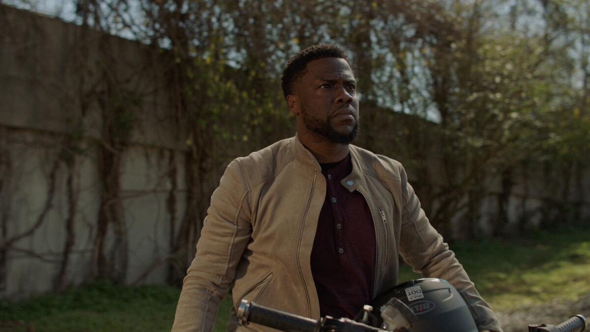 Kevin Hart is geared up for action-star training in "Die Hart."