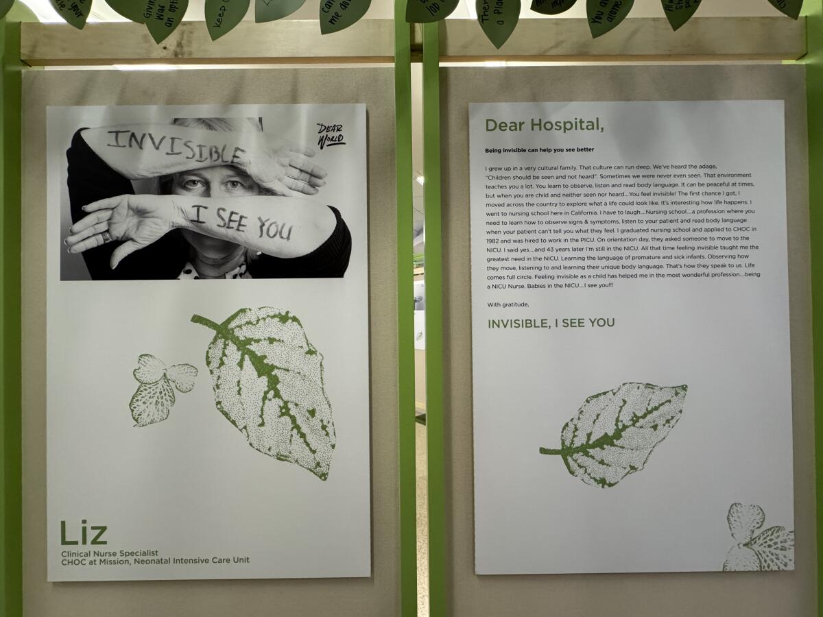 Dear Hospital's third exhibit was nurse themed and ended May 9.
