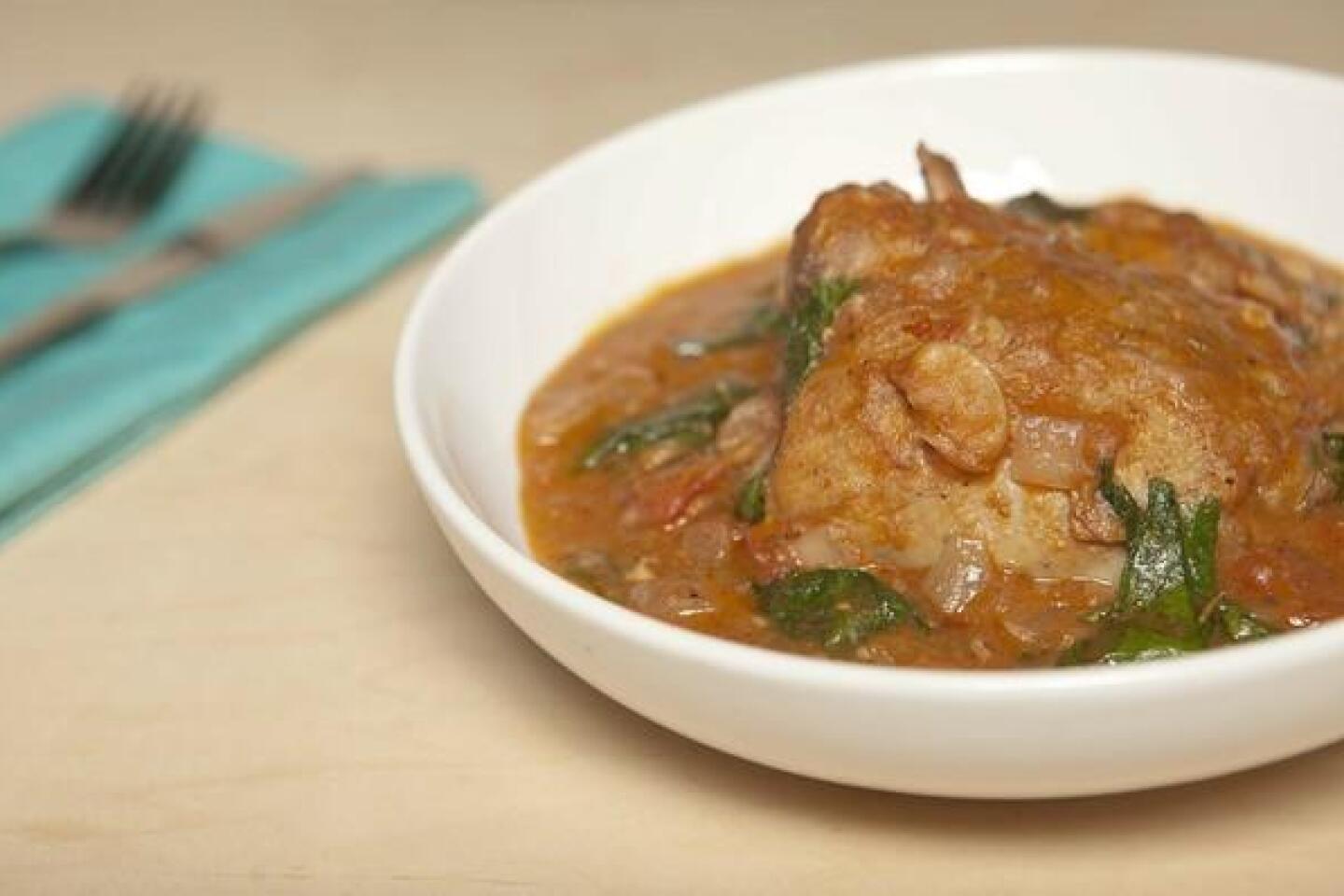 Tuscan chicken stew