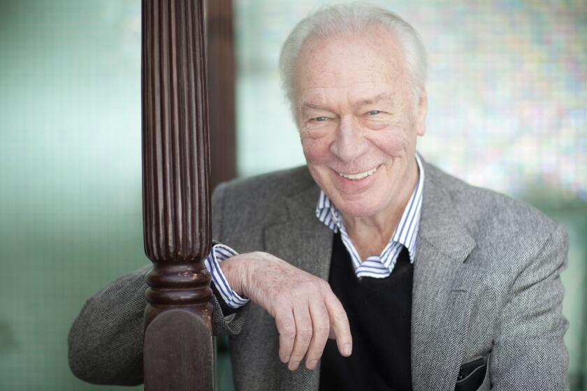 ***SUNDAY CALENDAR STORY FOR JANUARY 19, 2013. DO NOT USE PRIOR TO PUBLICATION********** BEVERLY HILLS, CA -- FRIDAY, JANUARY 10, 2014: Actor Christopher Plummer is photographed at the Beverly Wilshire, Beverly Hills (a Four Season Hotel) in Beverly Hills, CA, Friday, January 10, 2014. ( Liz O. Baylen / Los Angeles Times )