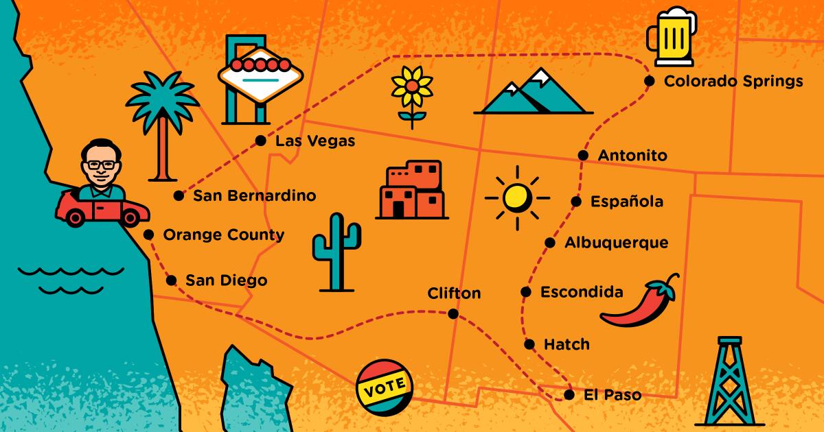 Caminos del Southwest: Bu seçim yılında Latin Amerika'da bir yolculuk