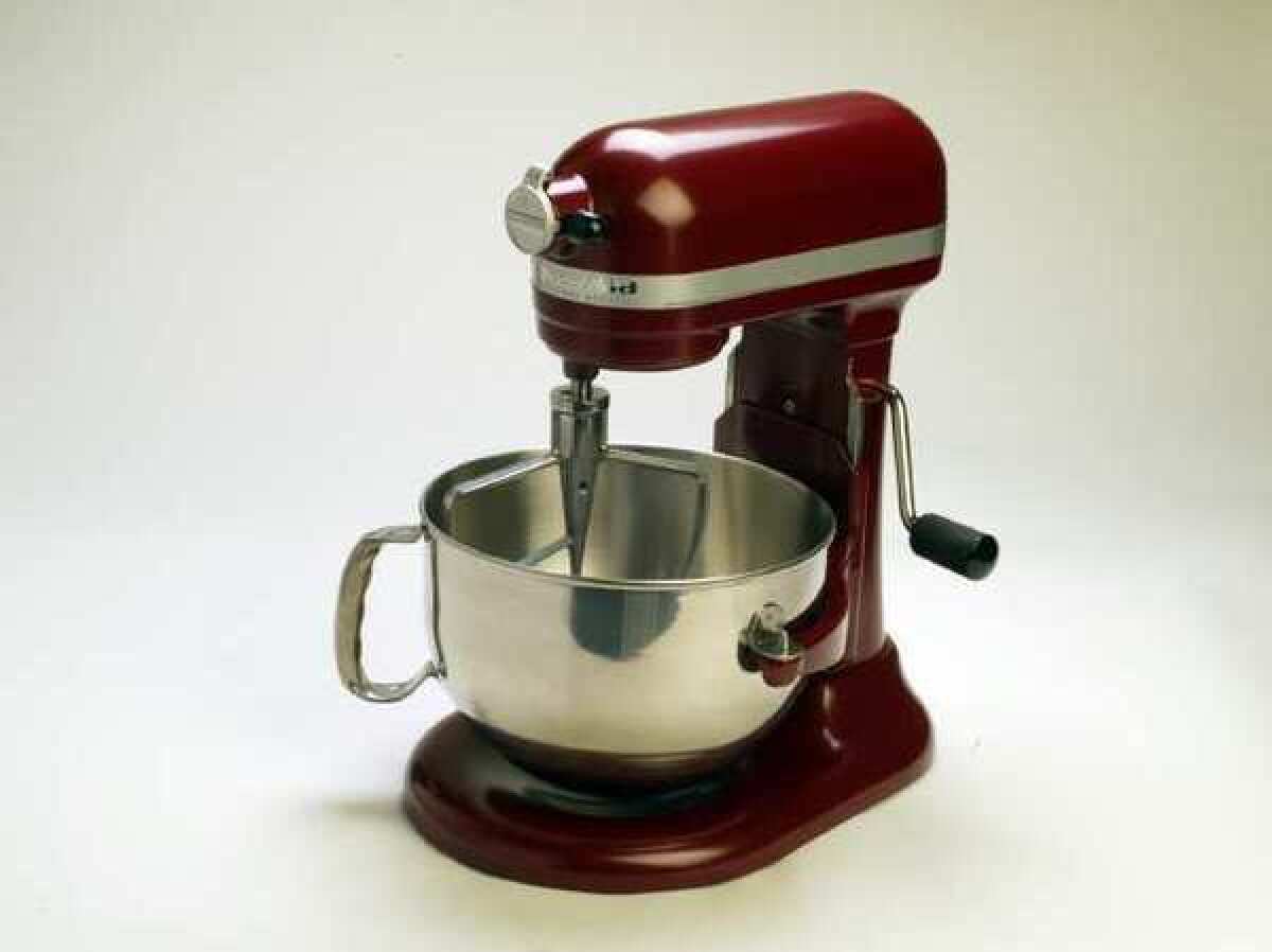 A KitchenAid mixer. The company is in hot water after sending an offensive tweet during the presidential debate.