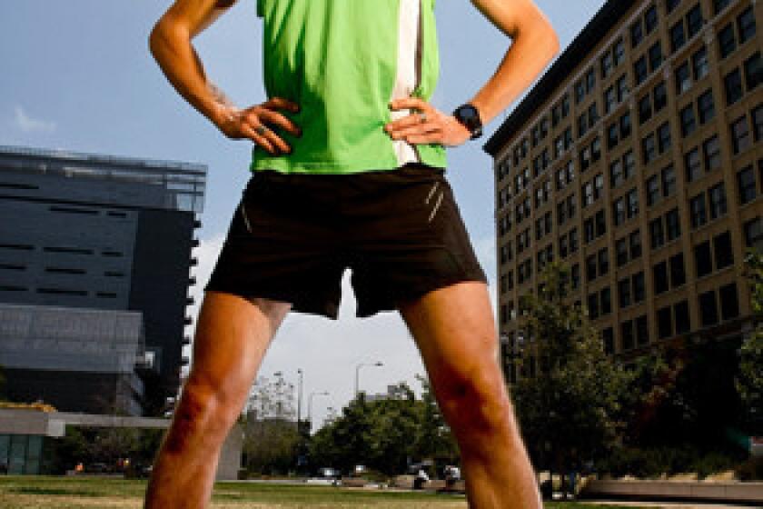 Scott Jurek, vegan now, used to eat fast food.