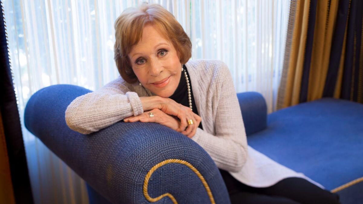 Carol Burnett, shown in January 2016, will be celebrating the 50th anniversary of "The Carol Burnett Show" in a CBS special airing Dec. 3.