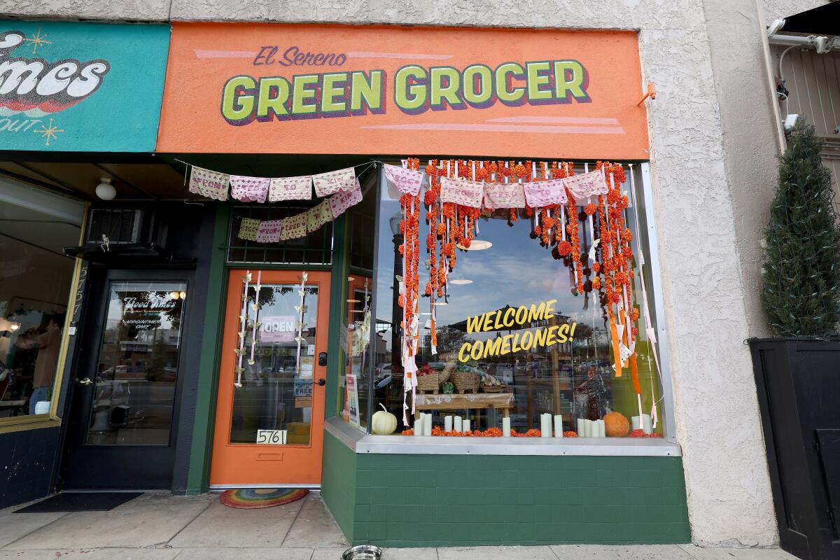 The Green Grocer. 5761 Huntington Dr., Los Angeles, CA on Thursday, Nov. 30, 2023.
