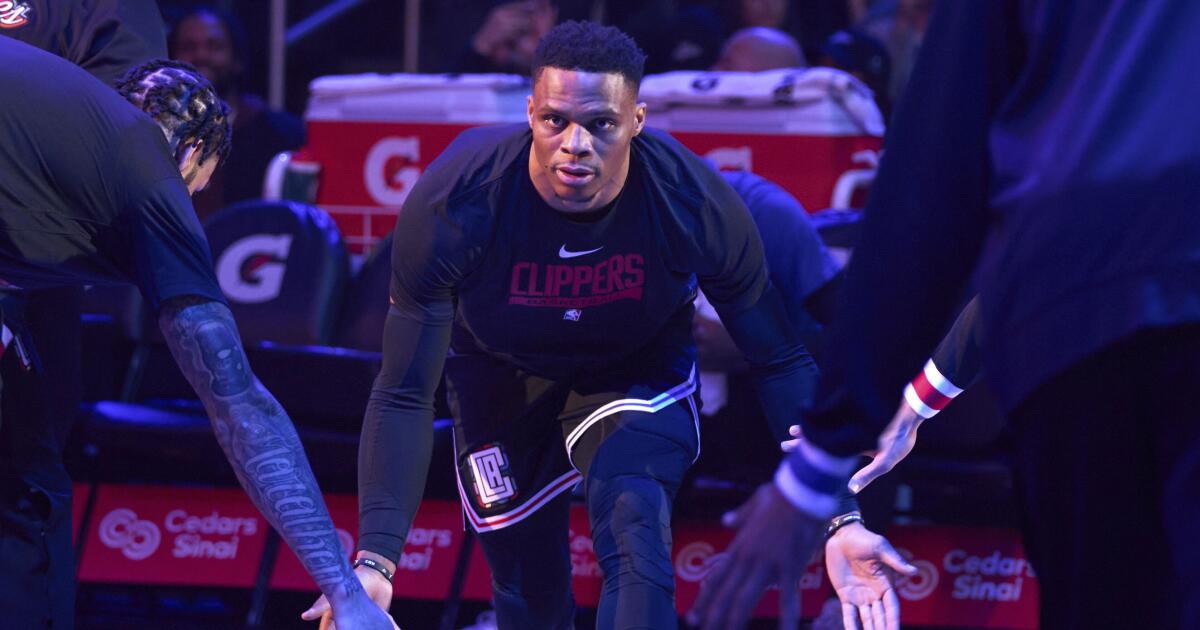 Russell Westbrook LA Clippers Clippers Nation NBA Champion Art