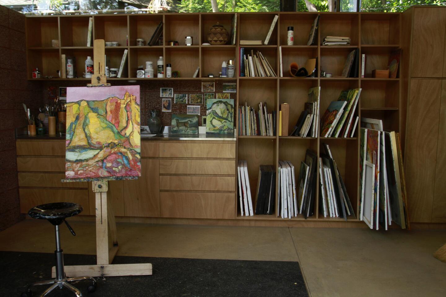 Freeman art studio in Mt. Washington
