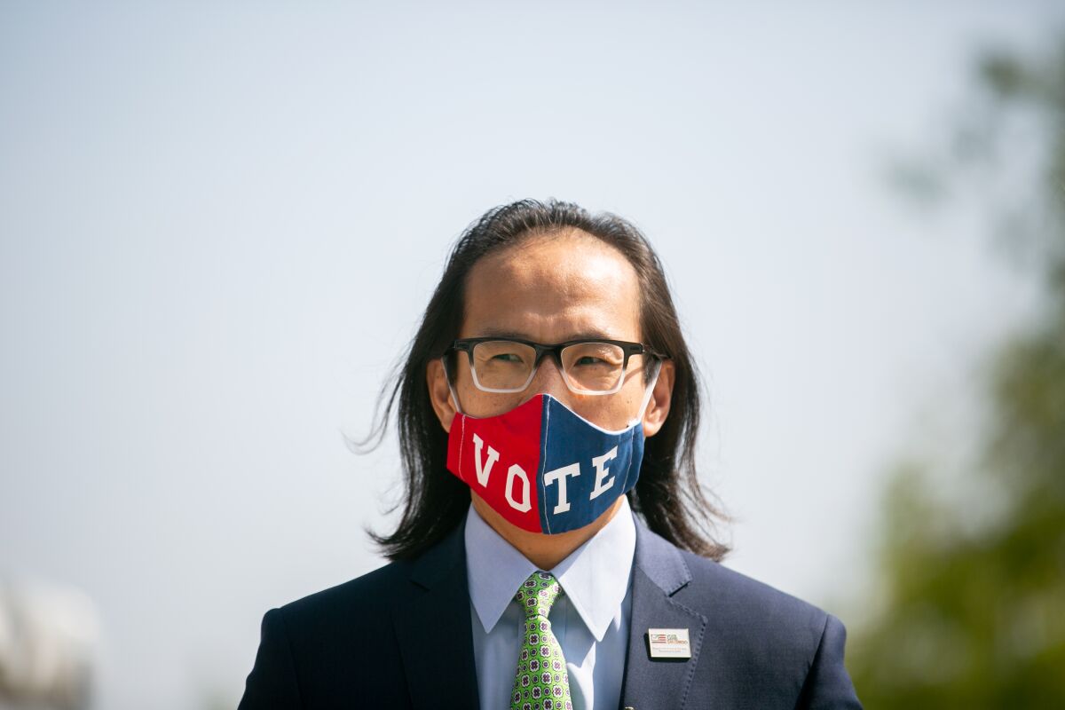 Michael Vu, the Registrar of Voters