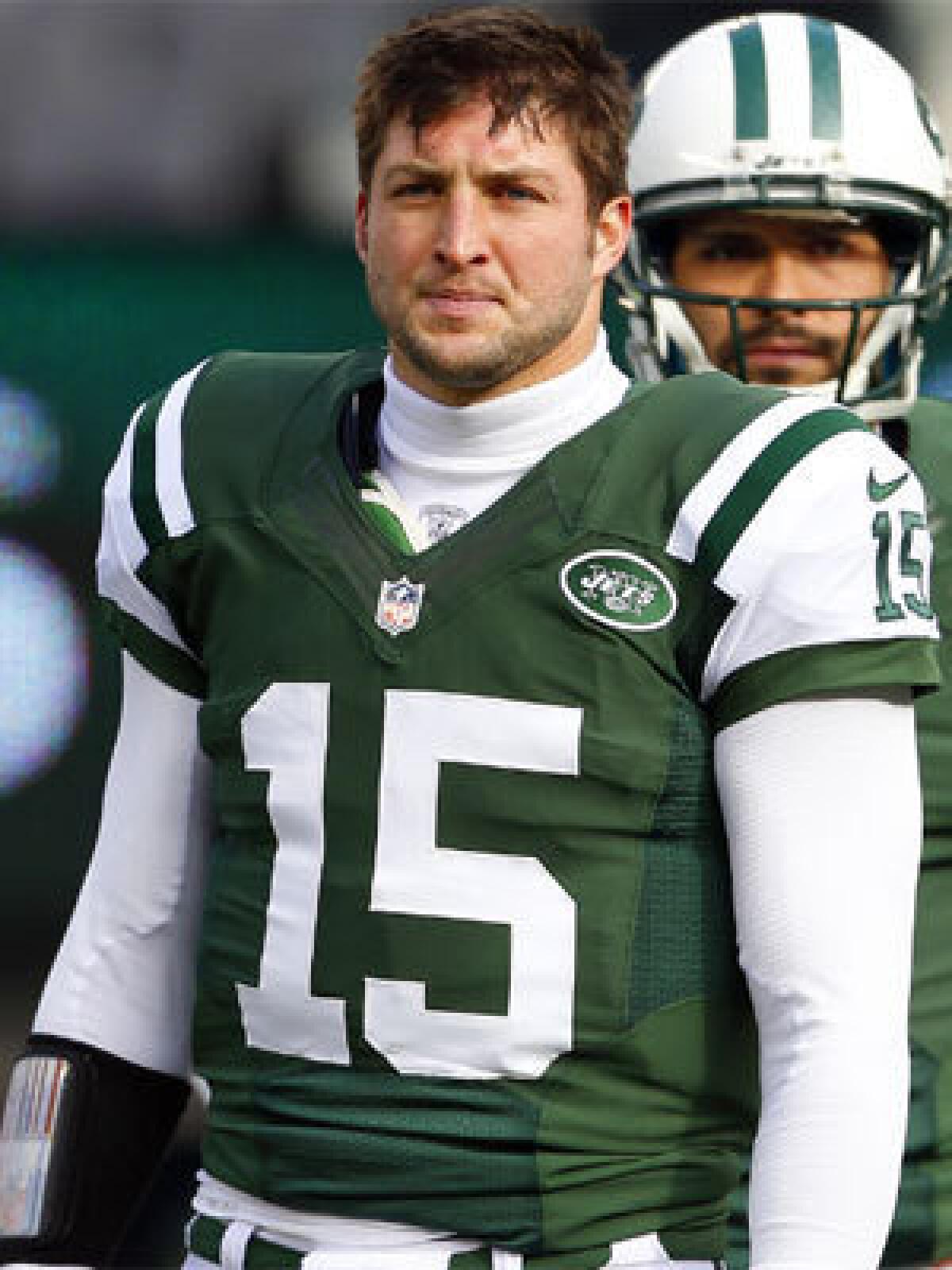 Tim Tebow didn't get a lot of playing time with the New York Jets this season, prompting speculation that he might be traded.