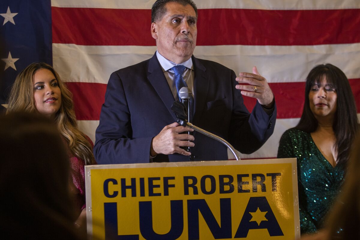 LA County Sheriff candidate Robert Luna