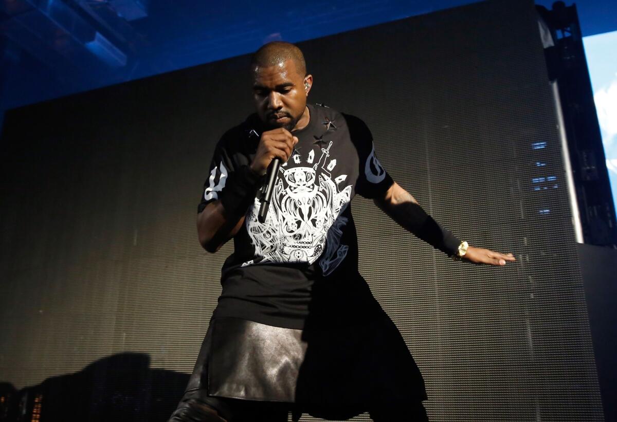 Kanye West, seen performing at the South by Southwest music festival in Texas in March, is among the artists set to headline San Francisco's Outside Lands festival in August.
