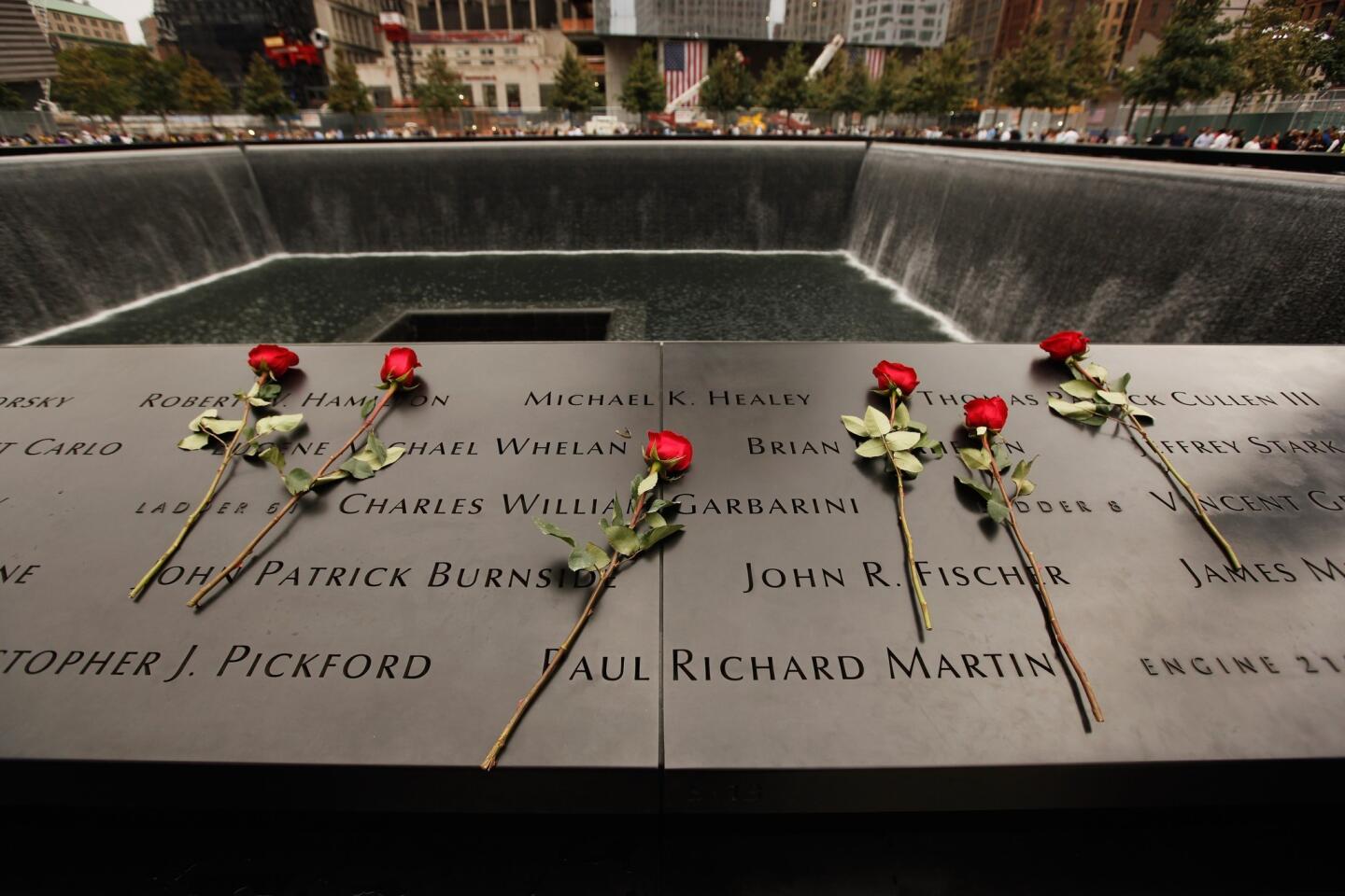 Thoughtful reflection follows a request to visit the 9/11 Memorial.