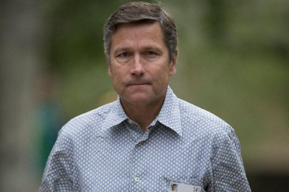 Steve Burke, chief executive of NBCUniversal, said Wednesday that NBCUniversal was improving its financial performance. Photo: Steve Burke shown at the Allen & Co. Media summit in Sun Valley, Idaho. in July 2010.