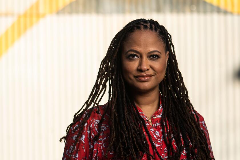 Filmmaker Ava DuVernay poses for a portrait at Array HQ 