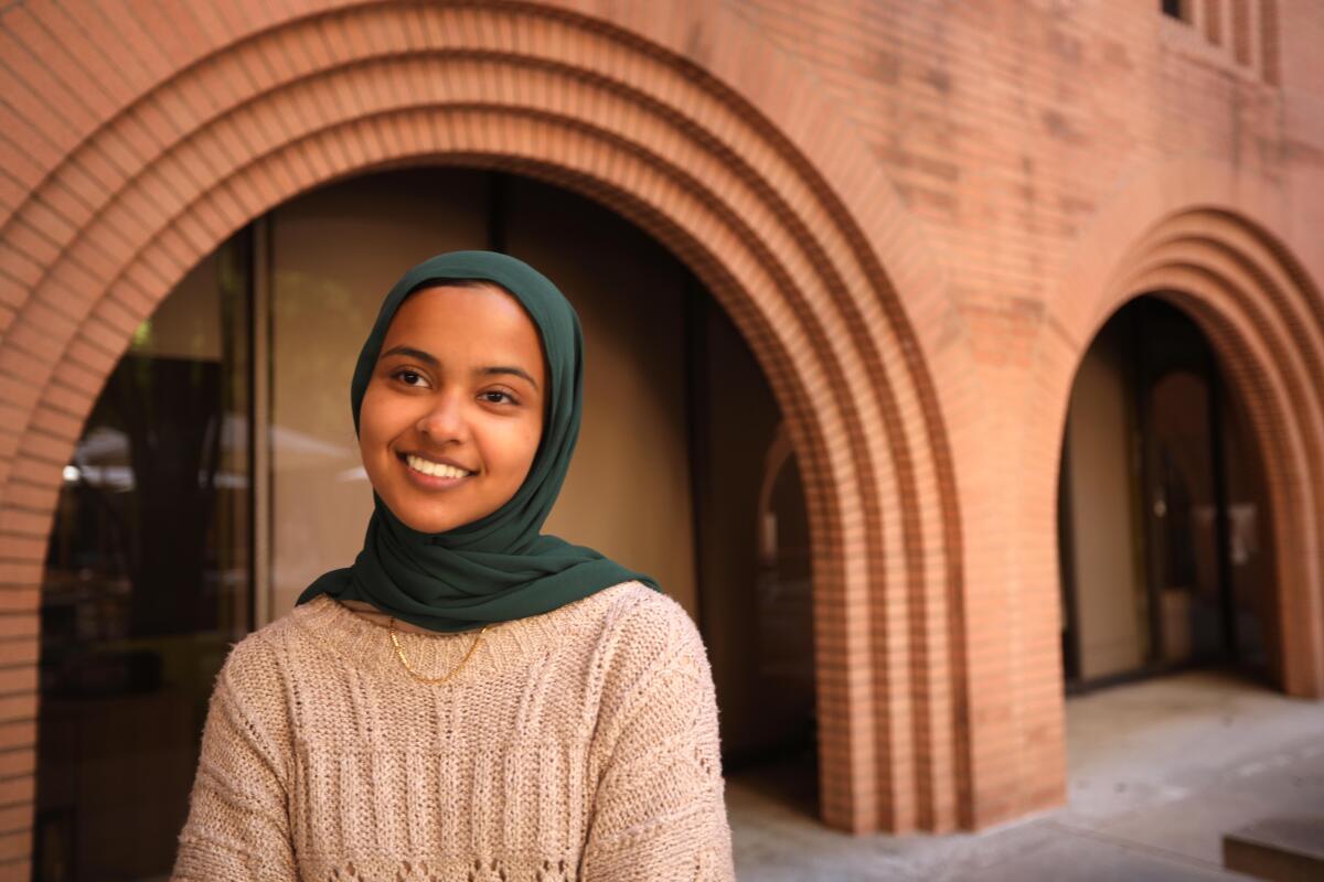 Asna Tabassum, a graduating senior at USC, was selected as valedictorian