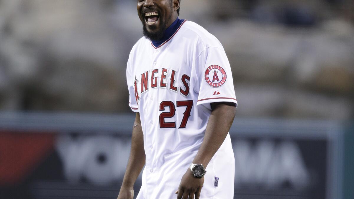 Vladimir Guerrero discusses Angels jersey No. 27 issue, and Hall