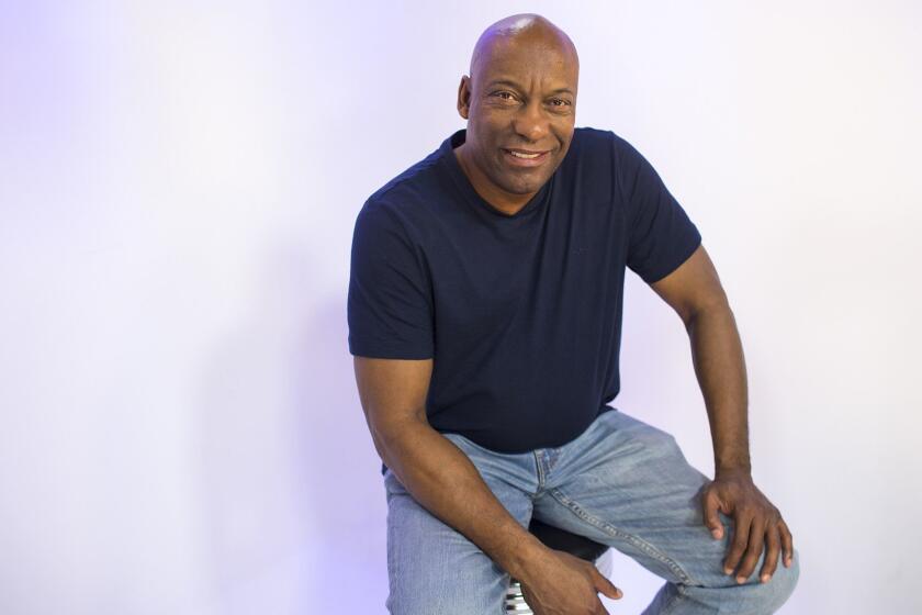 NORTH HOLLYWOOD, CA - MARCH 30, 2017: Prolific producer and director John Singleton is producing three TV series this year: FX's "Snowfall," BET's "Rebel" and The CW's "Straight Outta Heaven" March 30, 2017 in North Hollywood, California.(Gina Ferazzi / Los Angeles Times)