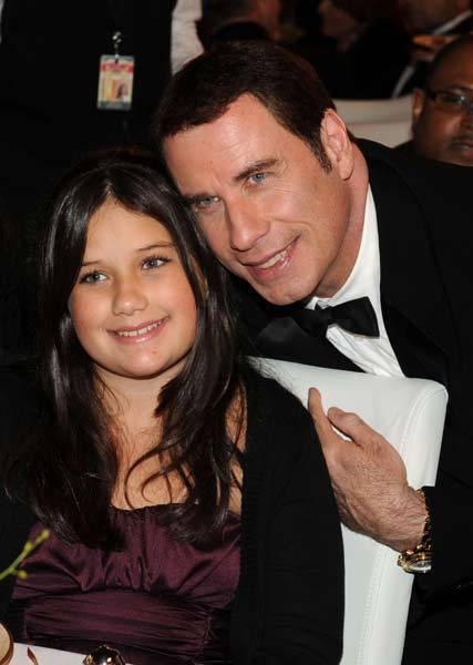 Ella Bleu Travolta, daughter of John Travolta and Kelly Preston