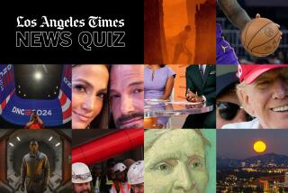 A collection of photos from this week's news quiz