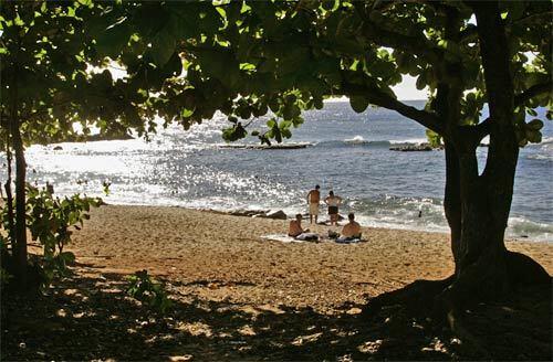 Visitors to Three Tables, at Pupukea Beach Park on Oahu's North Shore, enjoy the relative solitude away from the tourist throngs at Waikiki Beach. Oahu offers plenty of getaway spots for swimming, snorkeling, kayaking and surfing.