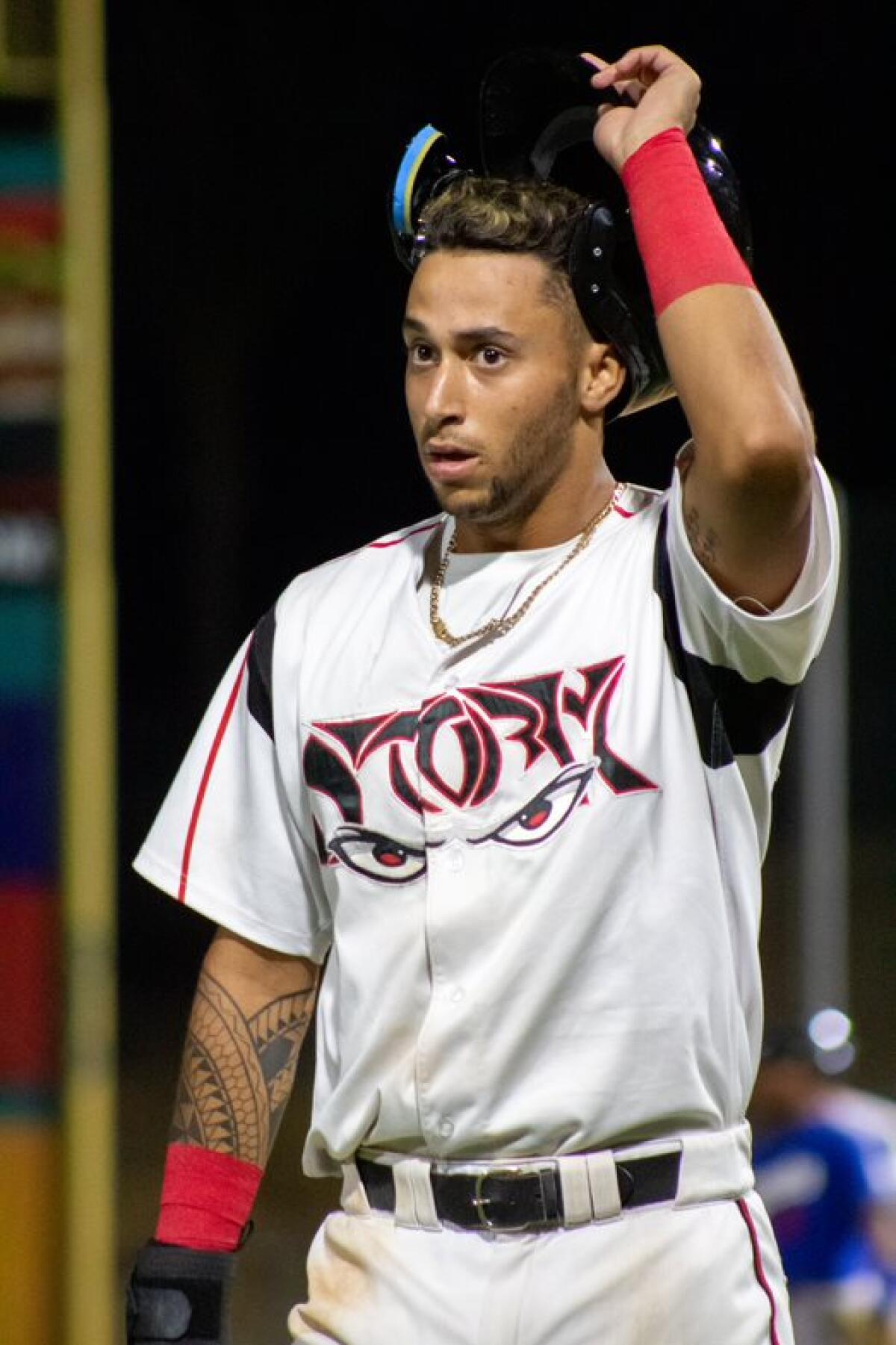 Padres outfield prospect Samuel Zavala was promoted to low Single-A Lake Elsinore in 2022.