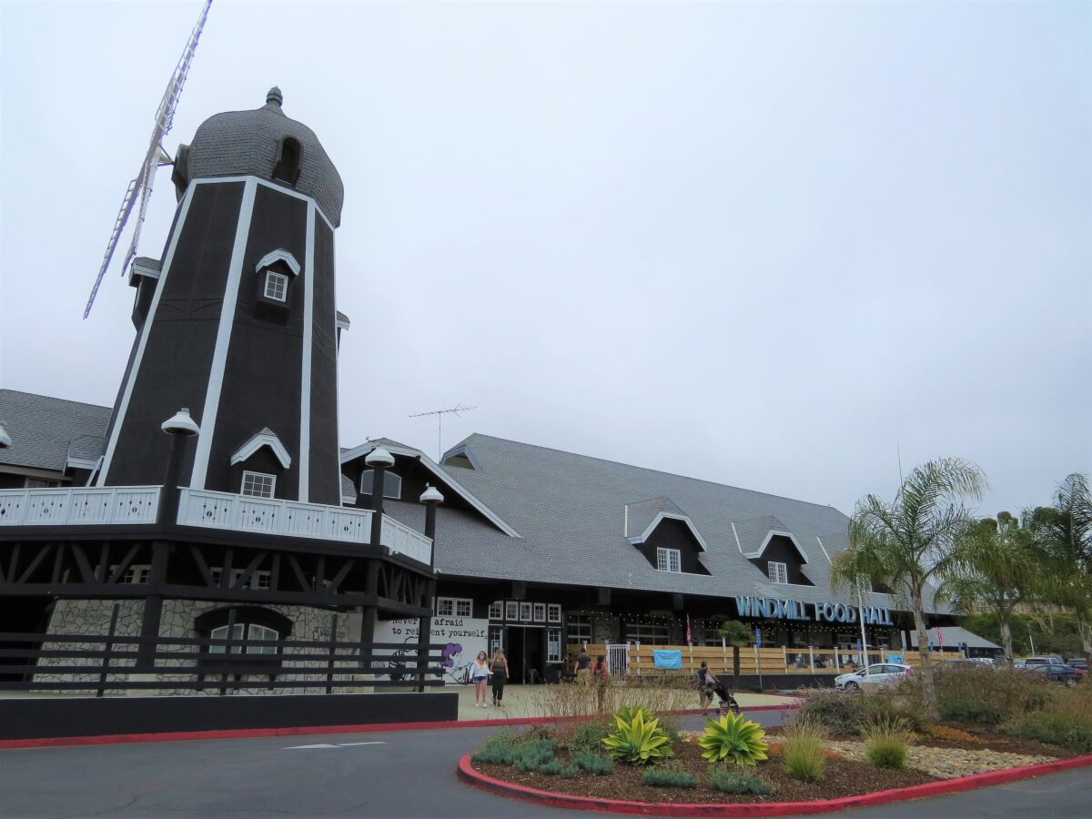 The exterior of the Windmill Food Hall on June 25, 2020.