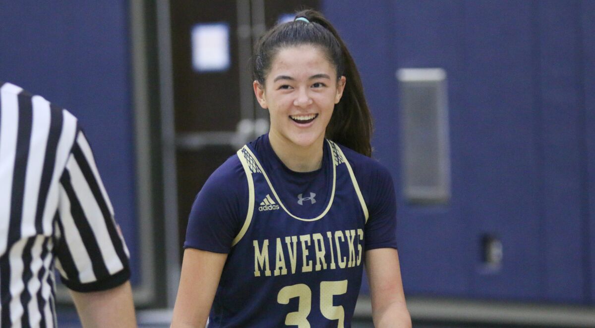 LCC's Megan Quain racked up 17 points in Tuesday's win at San Marcos.