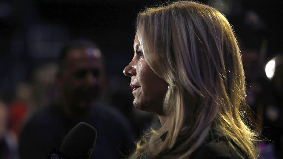Jeanie Buss has significant decisions to make after Magic Johnson's sudden departure before the Lakers' last game of the season Tuesday.