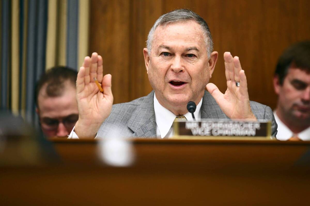Rep. Dana Rohrabacher (R-Huntington Beach) wants to block federal officials from interfering with medical marijuana use in states that allow it. He says it's a waste of money and encroaches on states' rights.