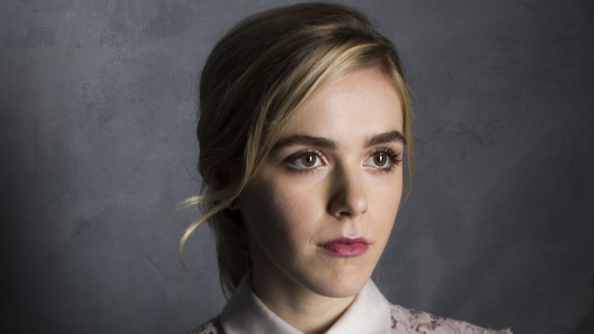 Kiernan Shipka will step into the role of witch-mortal Sabrina Spellman in Netflix's noir take of "Sabrina the Teenage Witch."
