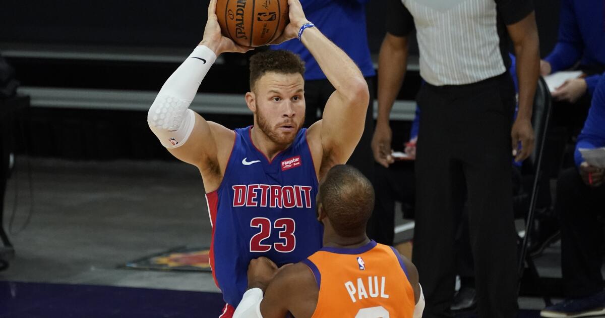 Detroit Pistons, Blake Griffin look to part ways via buyout or trade