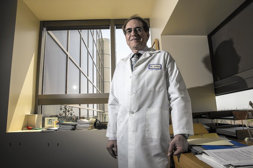 Dr. Peter LePort, a general surgeon practicing in Fountain Valley, says he’s seen a rise in the number of patients with high-deductible health plans looking for cheaper alternatives. Paying cash instead of using insurance often helps them get lower prices.