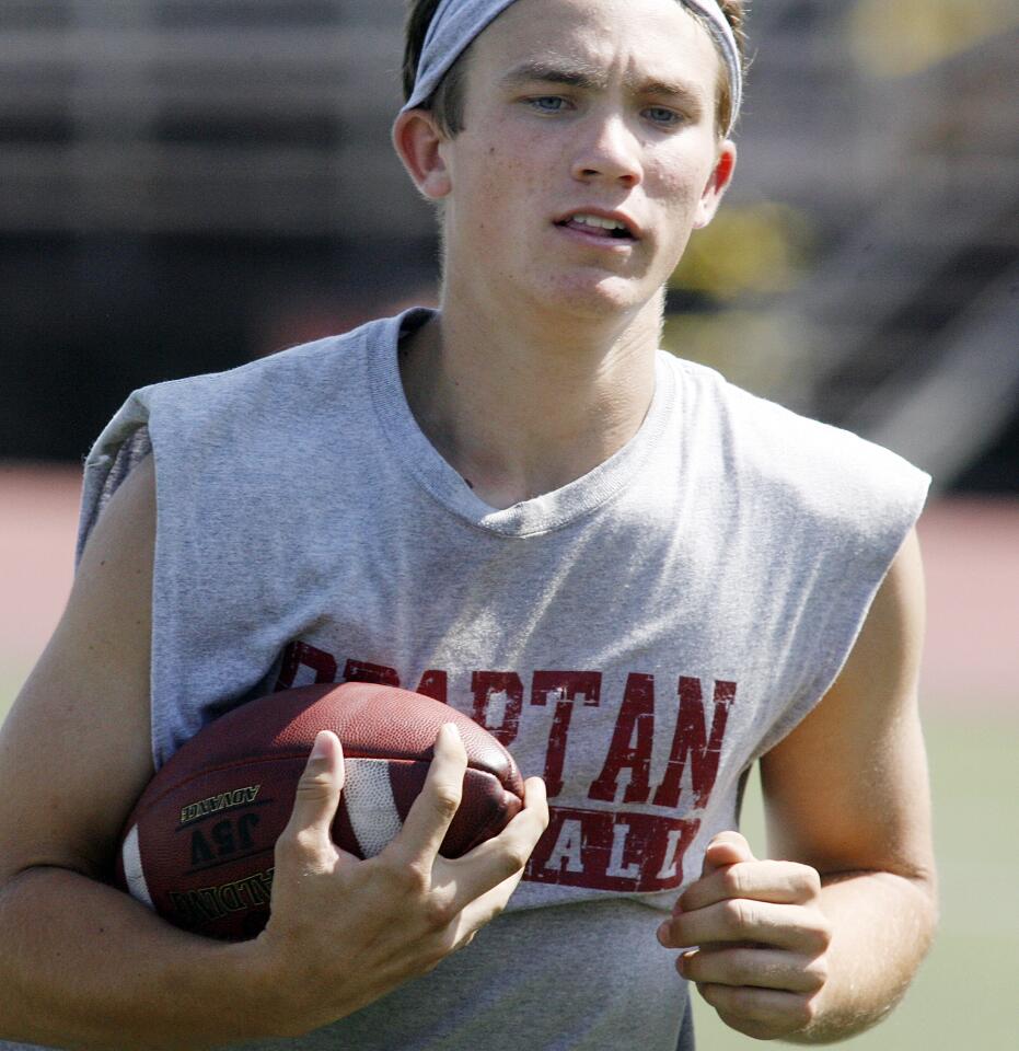 La Canada spring football practice