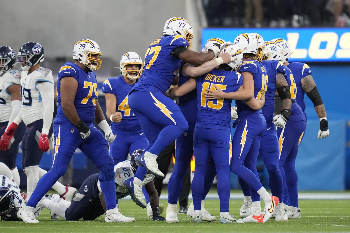 are you afraid of the dark (blue)? - Los Angeles Chargers