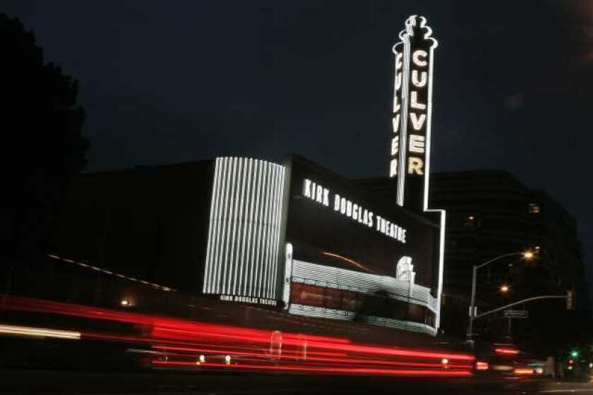 The Kirk Douglas Theatre in Culver City.