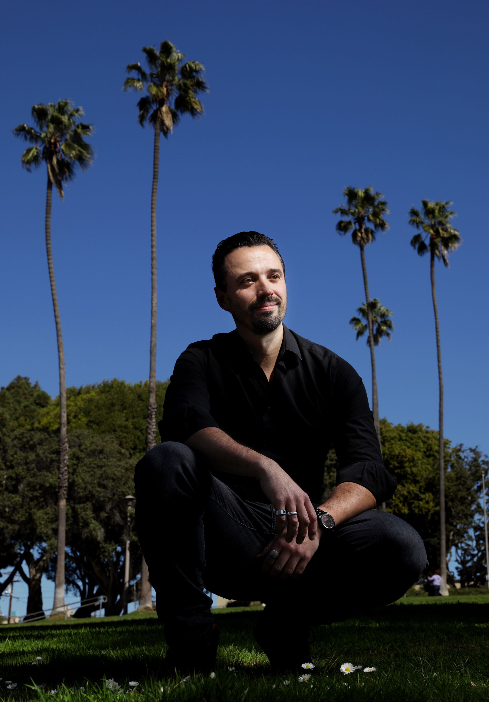 Benjamin Colussi, the choreographer of the video game 'Sifu' is photographed in Santa Monica.