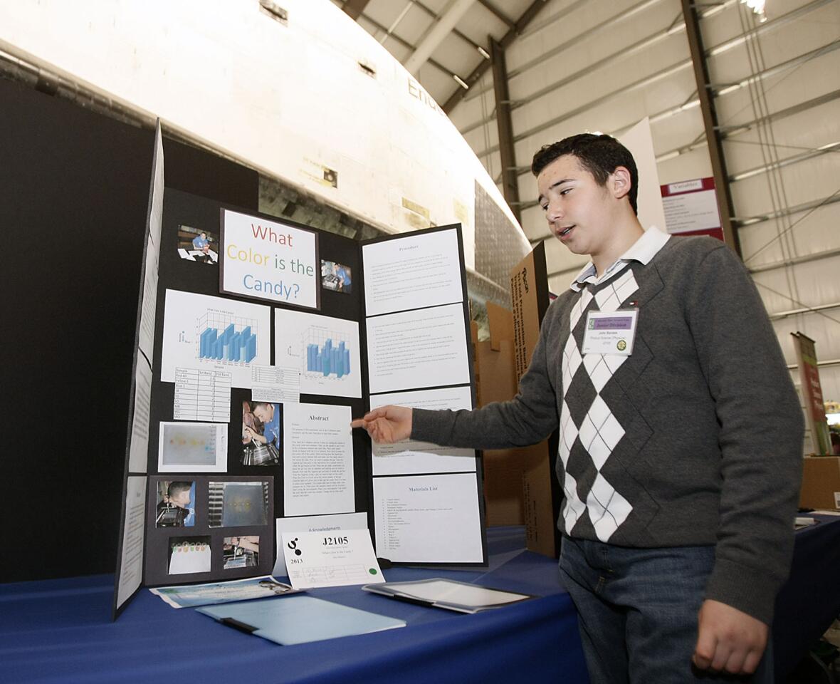 Photo Gallery: Local students participate in the California State Science Fair at Ca. Science Center